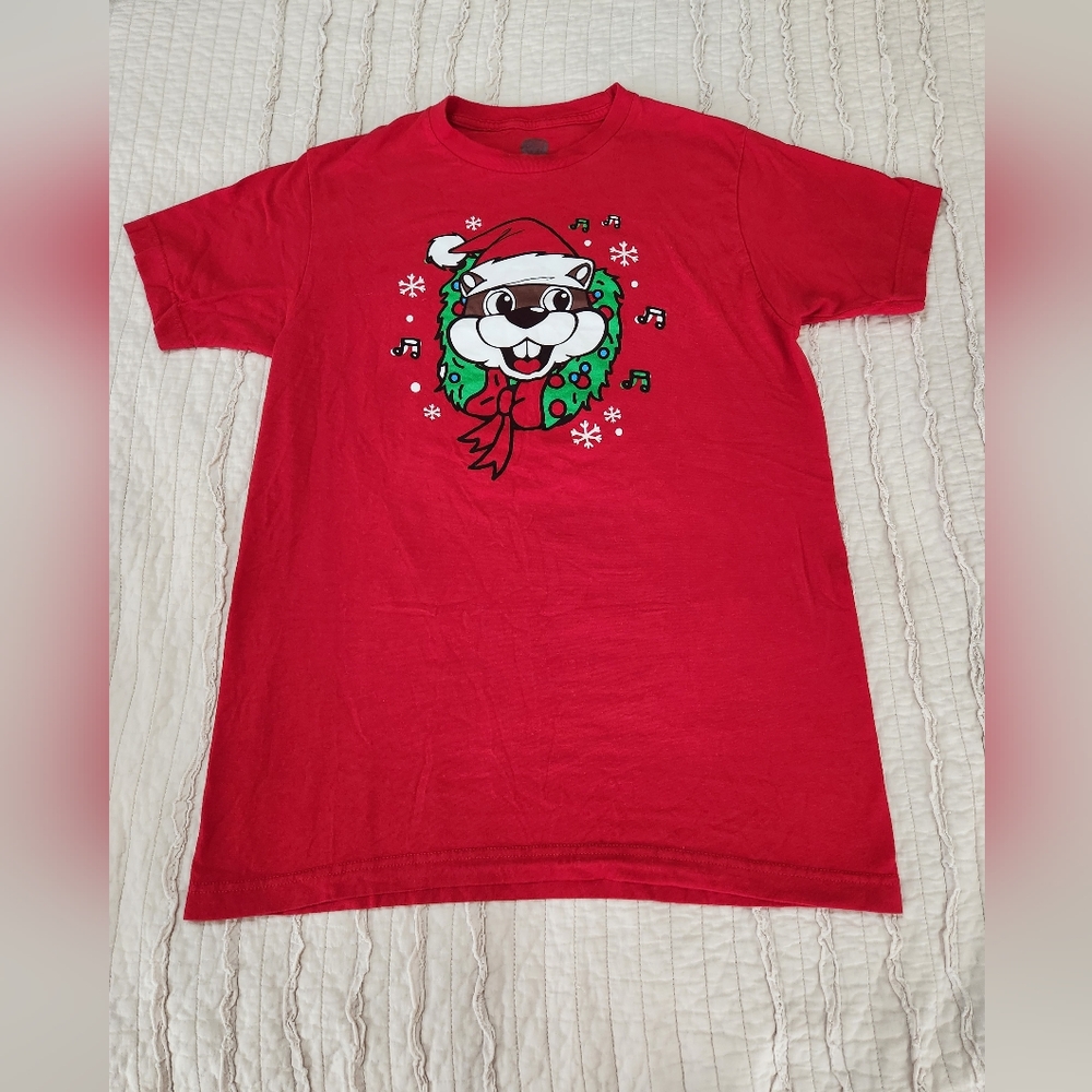 Buc-ees Holiday Tee, Size M